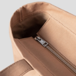 Maison Kitsune Unisex Fox Head Large Tote - Cork