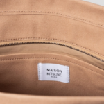 Maison Kitsune Unisex Fox Head Large Tote - Cork