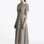 Tommy Hilfiger Official V-Neck Polo Piqué Dress