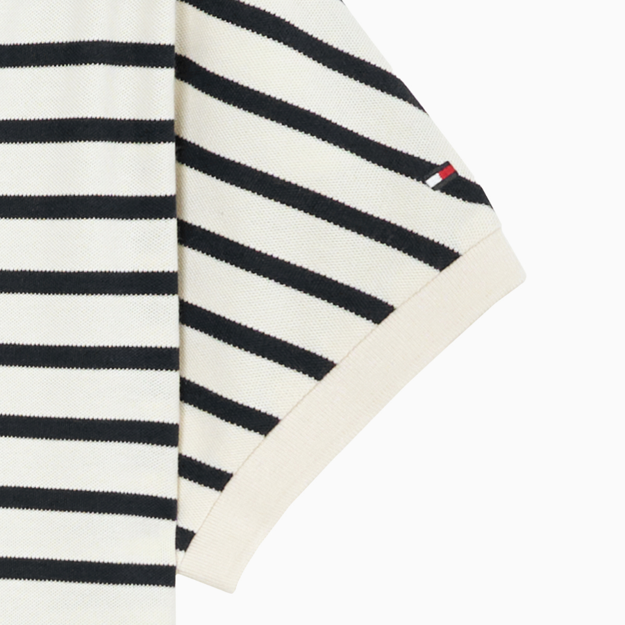 Tommy Hilfiger Official V-Neck Polo Piqué Dress