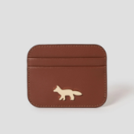 Maison Kitsune Women Edie Card Holder - Brown
