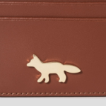 Maison Kitsune Women Edie Card Holder - Brown