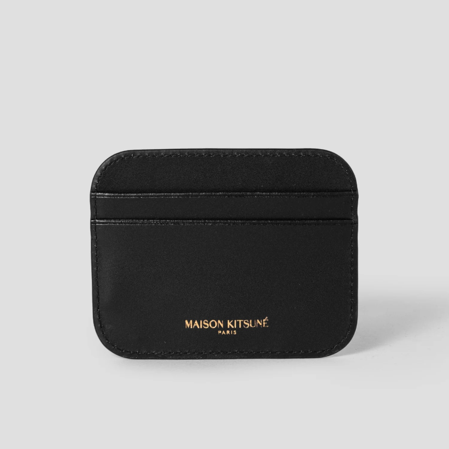 Maison Kitsune Women Edie Card Holder - Black