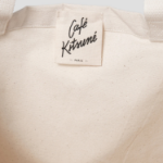 Maison Kitsune Unisex Tote Bag Cafe Kitsune Lt - Latte