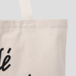 Maison Kitsune Unisex Tote Bag Cafe Kitsune Lt - Latte