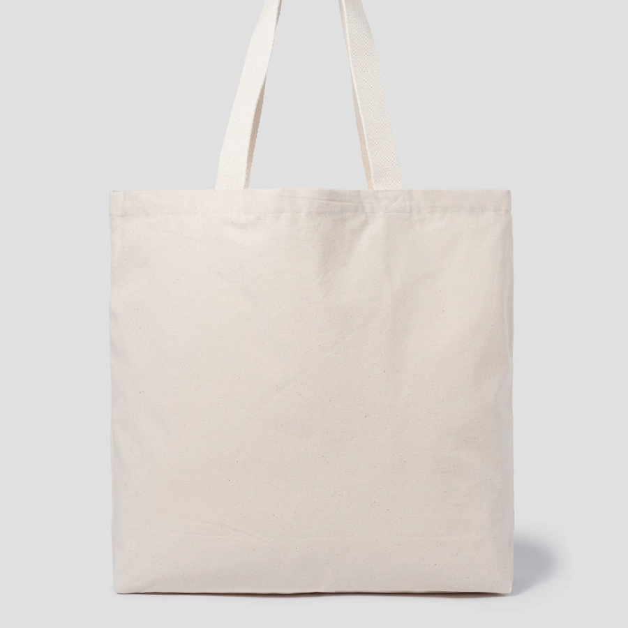 Maison Kitsune Unisex Tote Bag Cafe Kitsune Lt - Latte