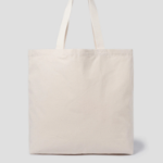 Maison Kitsune Unisex Tote Bag Cafe Kitsune Lt - Latte