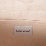 Maison Kitsune Unisex Fox Head Tote Bag - Ivory