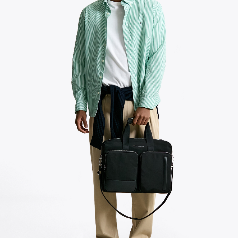 Tommy Hilfiger Official Pocket Computer Bag