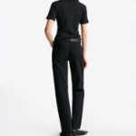 Tommy Hilfiger Official Classic Straight Black Denim Pants