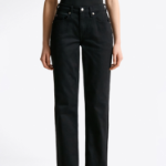 Tommy Hilfiger Official Classic Straight Black Denim Pants
