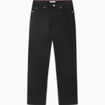 Tommy Hilfiger Official Classic Straight Black Denim Pants