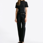 Tommy Hilfiger Official Classic Straight Black Denim Pants