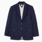 Tommy Hilfiger Official Relaxed Wool Blazer