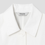 8 seconds Collar Neck Jumper — Ivory