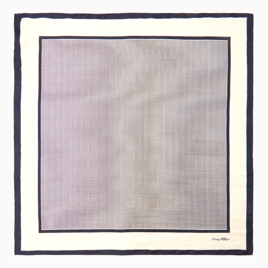 Tommy Hilfiger Official Silk Square Scarf
