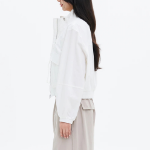 8 seconds Cotton Blend Zip-Up Jumper — Ivory