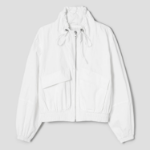 8 seconds Cotton Blend Zip-Up Jumper — Ivory