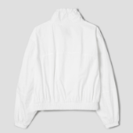 8 seconds Cotton Blend Zip-Up Jumper — Ivory
