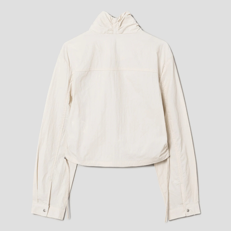 8 seconds Side String Zip-Up Jumper — Ivory