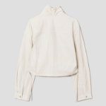 8 seconds Side String Zip-Up Jumper — Ivory