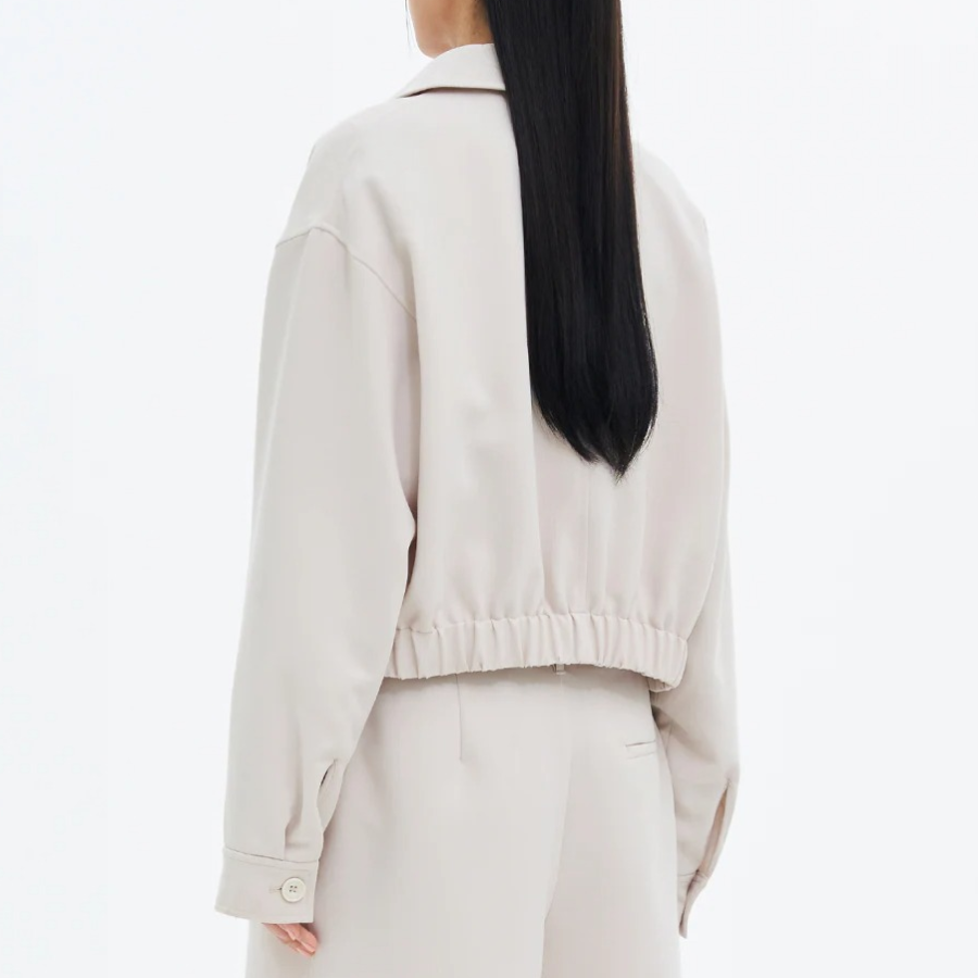 8 seconds Cotton Blended Outer — Ivory