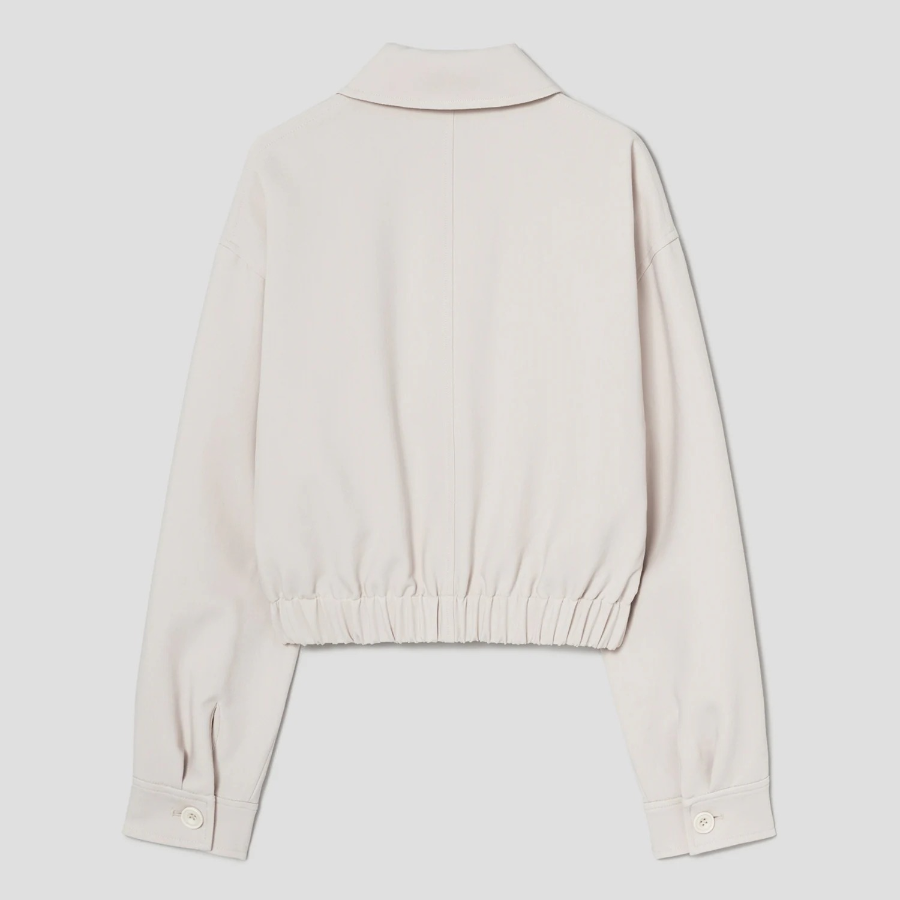 8 seconds Cotton Blended Outer — Ivory