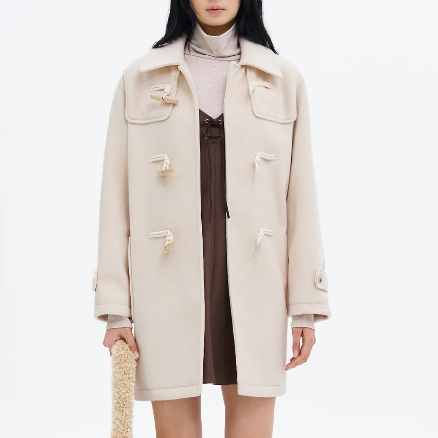 8 seconds Toggle Coat — Beige