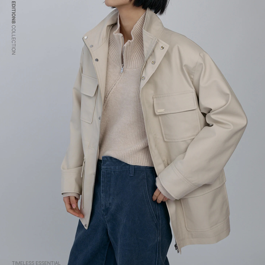 EDITION8 Half-Length Outer — Ivory