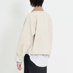 8 seconds Collared Jacket Style Outerwear — Beige