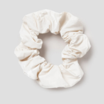 8 seconds Shiny Scrunchie — Ivory