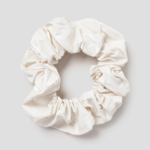8 seconds Shiny Scrunchie — Ivory