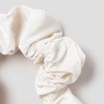 8 seconds Shiny Scrunchie — Ivory