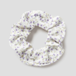 8 seconds Mini Flower Scrunchie — Ivory