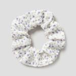 8 seconds Mini Flower Scrunchie — Ivory