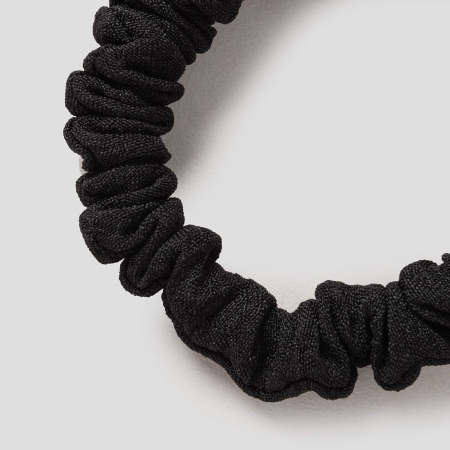 8 seconds Check Petit Scrunchie Set (3P) — Pink, Ivory, Black