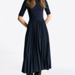 Tommy Hilfiger Official Rib Mix Media Dress