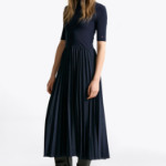 Tommy Hilfiger Official Rib Mix Media Dress