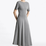 Tommy Hilfiger Official Gold Button Dress