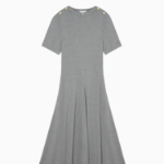 Tommy Hilfiger Official Gold Button Dress