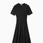 Tommy Hilfiger Official Gold Button Dress