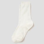 8 seconds Sheer Basic Socks — White