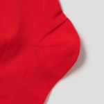 8 seconds Sheer Basic Socks — Red