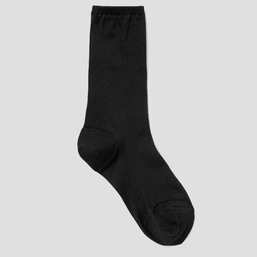 8 seconds Sheer Basic Socks — Black