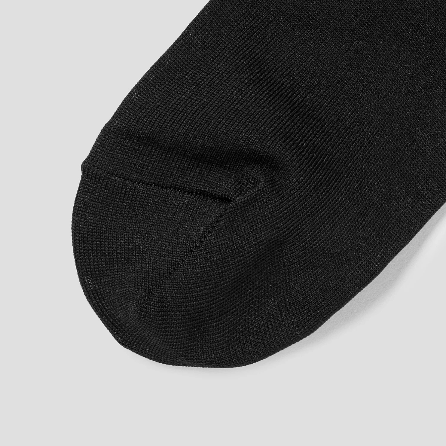 8 seconds Sheer Basic Socks — Black