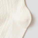 8 seconds Openwork Knit Socks — White