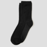 8 seconds Openwork Knit Socks — Black