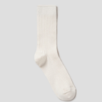 8 seconds Silket Ribbed Socks — Ivory