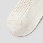 8 seconds Silket Ribbed Socks — Ivory