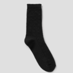 8 seconds Summer Openwork Knit Socks — Black
